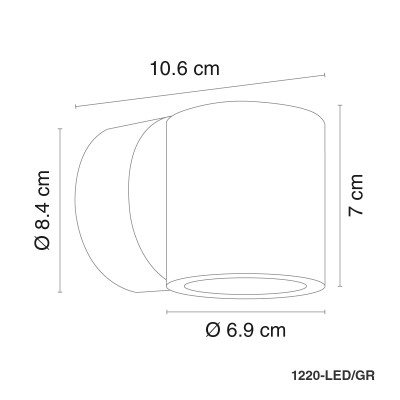 1220-LED/GR