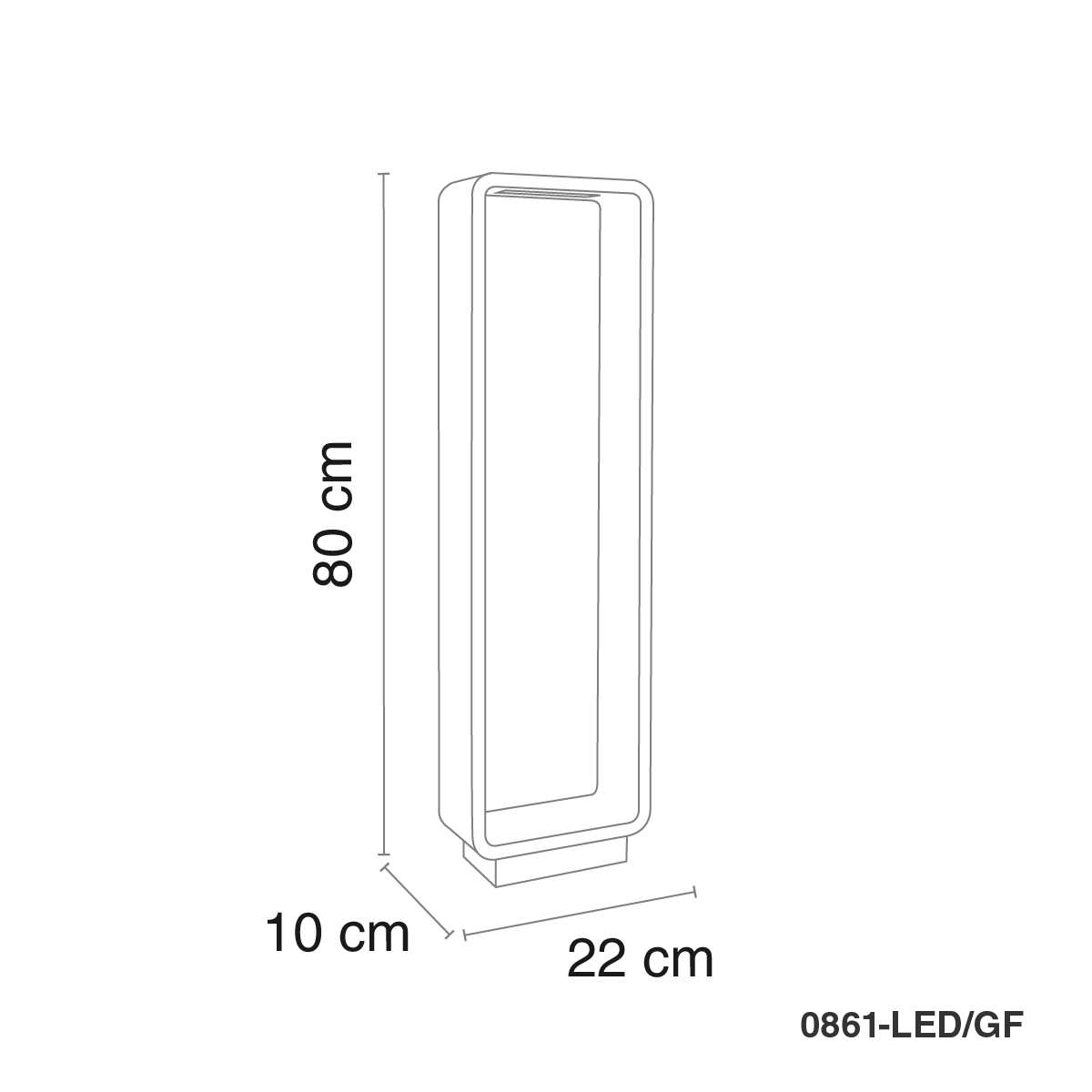 Diagrama 0861-LED/GF