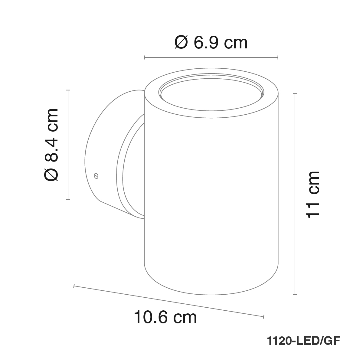Diagrama 1120-LED/GF