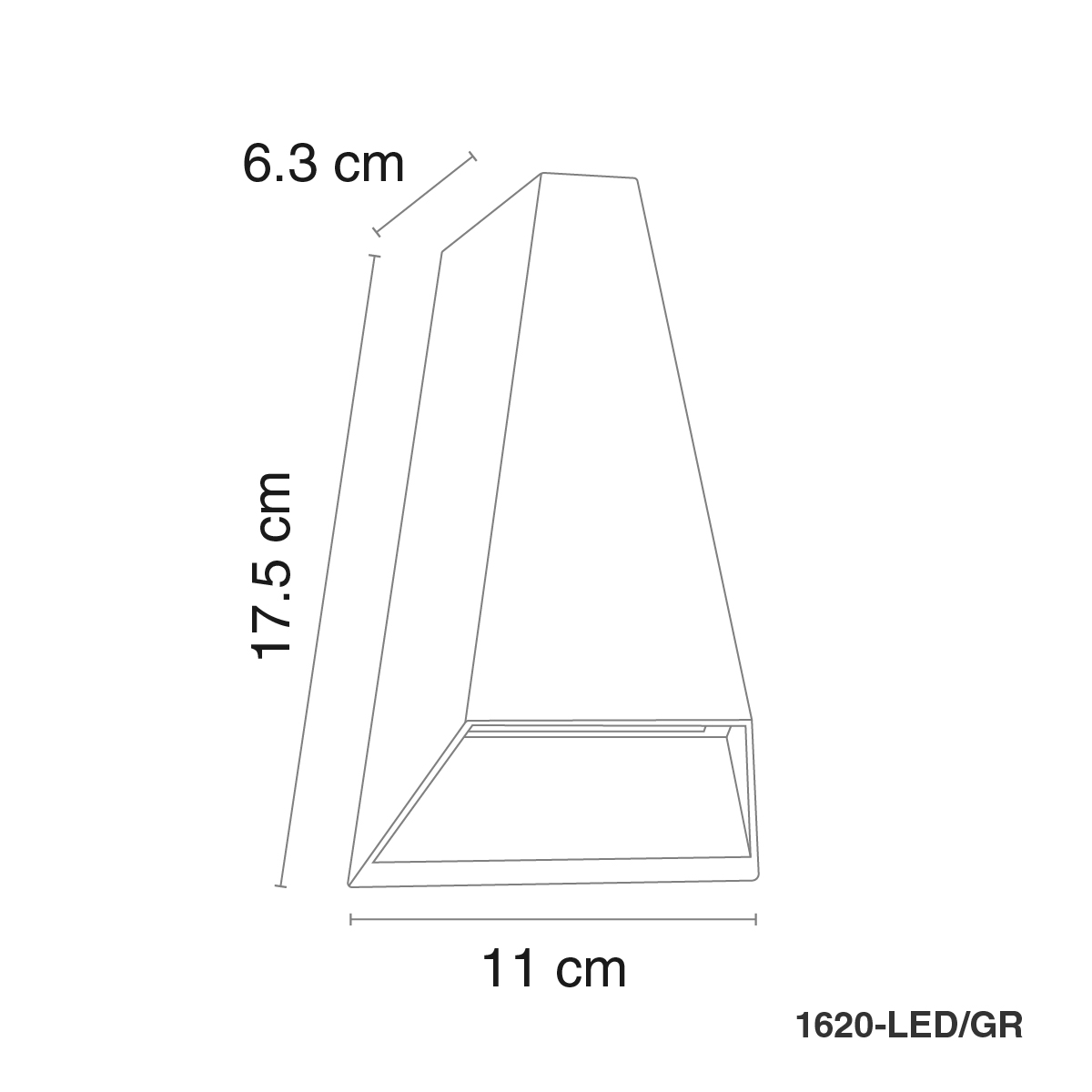 Diagrama 1620-LED/GR