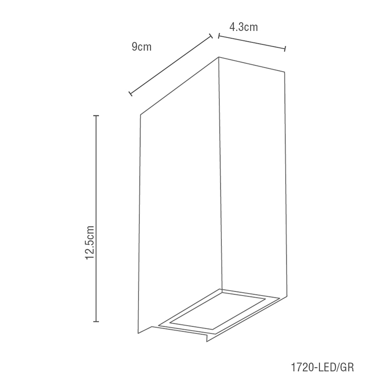 Diagrama 1720-LED/GR