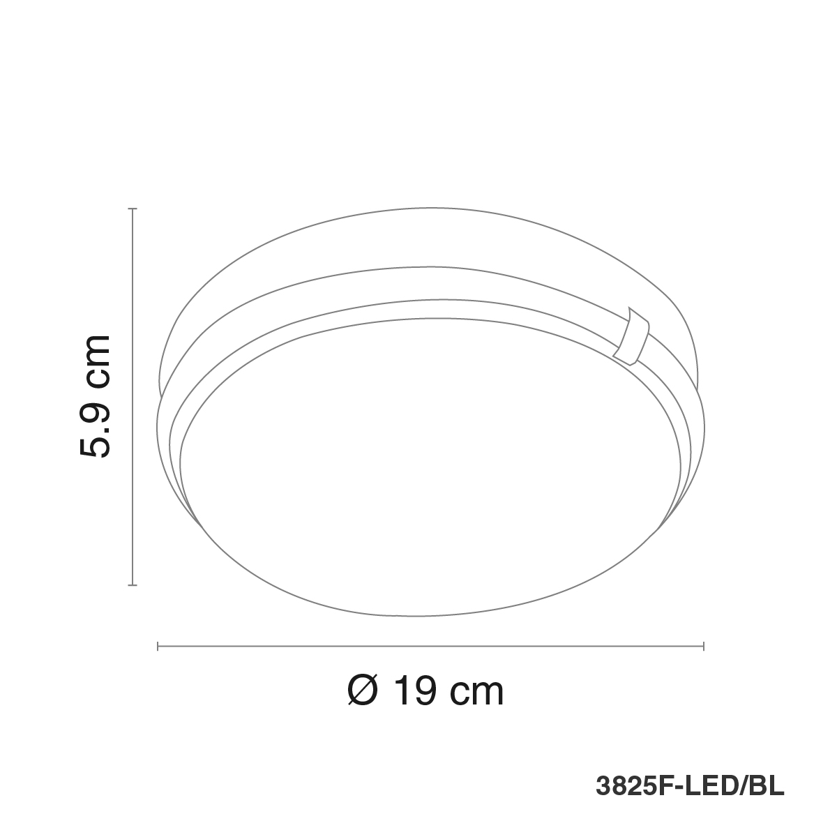 Diagrama 3825F-LED/BL
