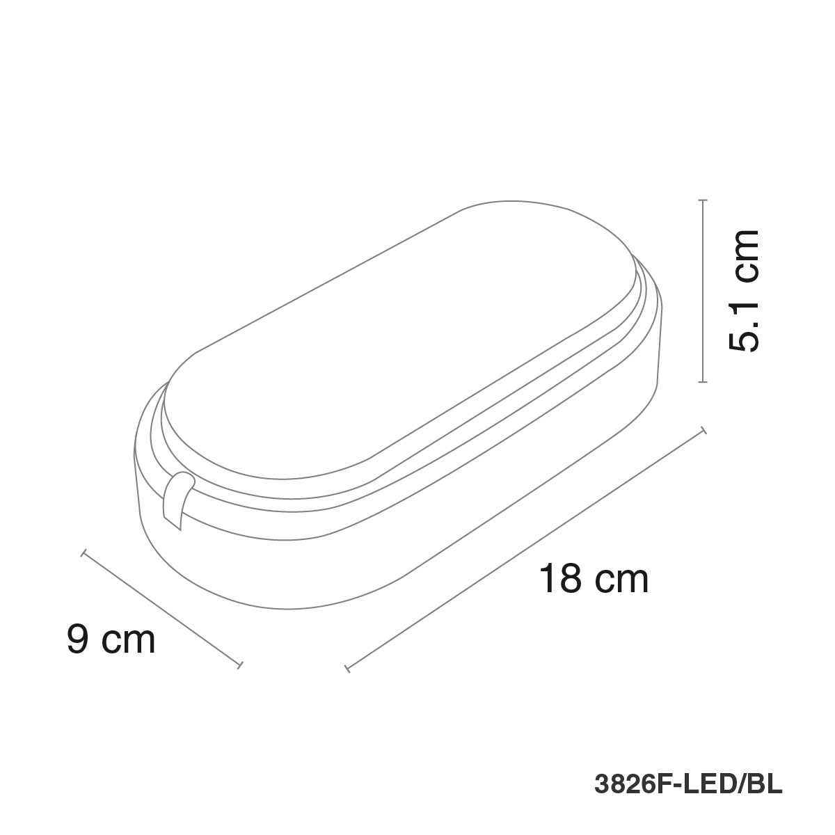 Diagrama 3826F-LED/BL