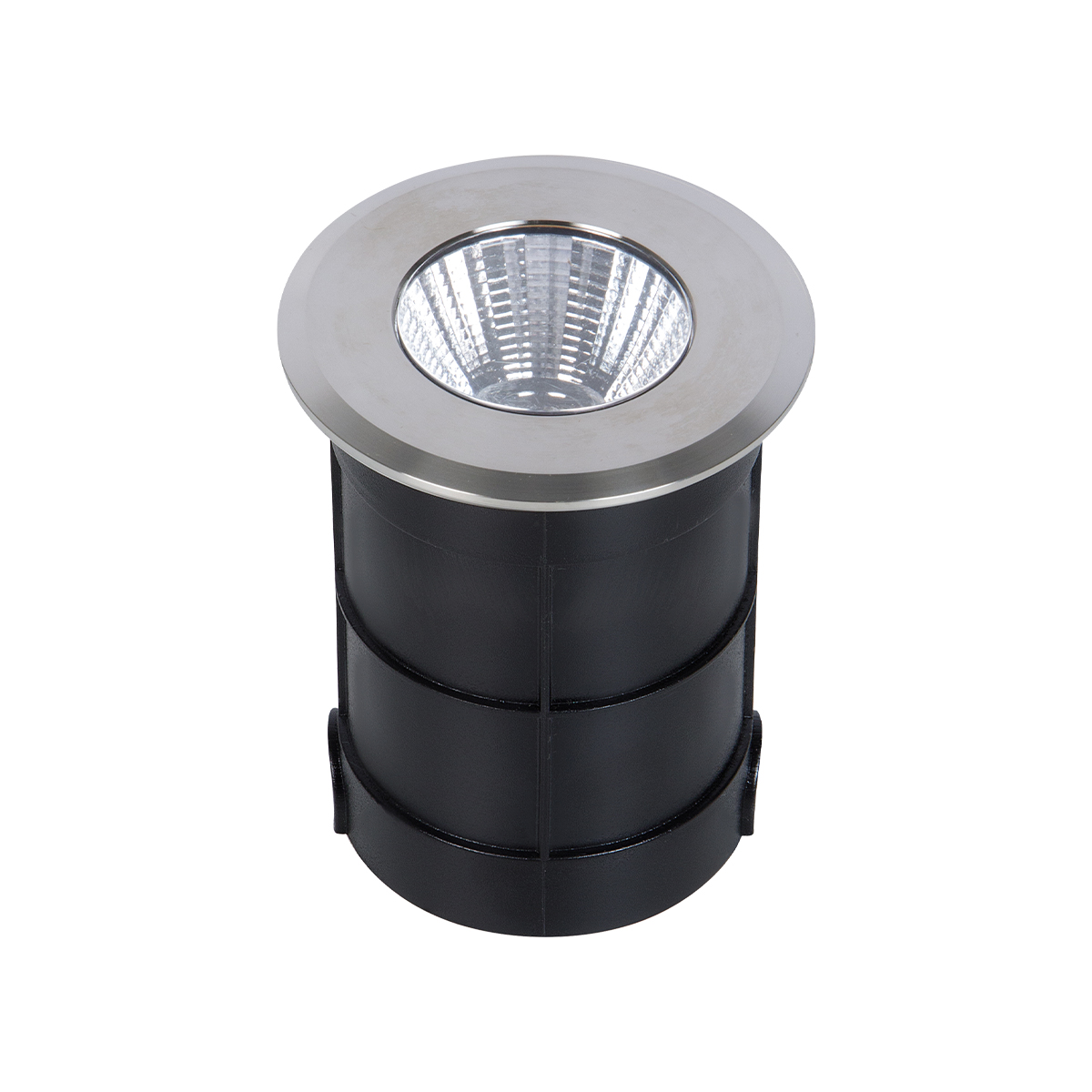 3850-LED-Lámpara de piso para empotrar,  tecnologia led y material de acero inoxidable.