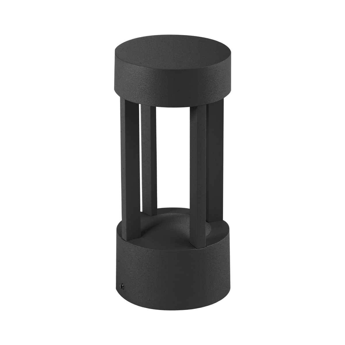 4520-LED-Miniposte LED color grafito para colocar en exterior.