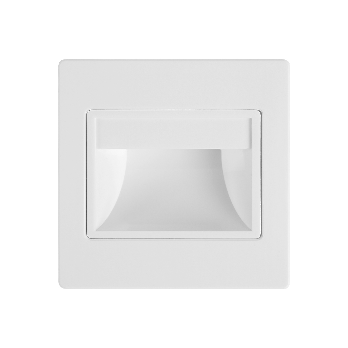 4720-LED/BL-Luminaria LED de cortesía para iluminar escalones o pasillos color blanco.