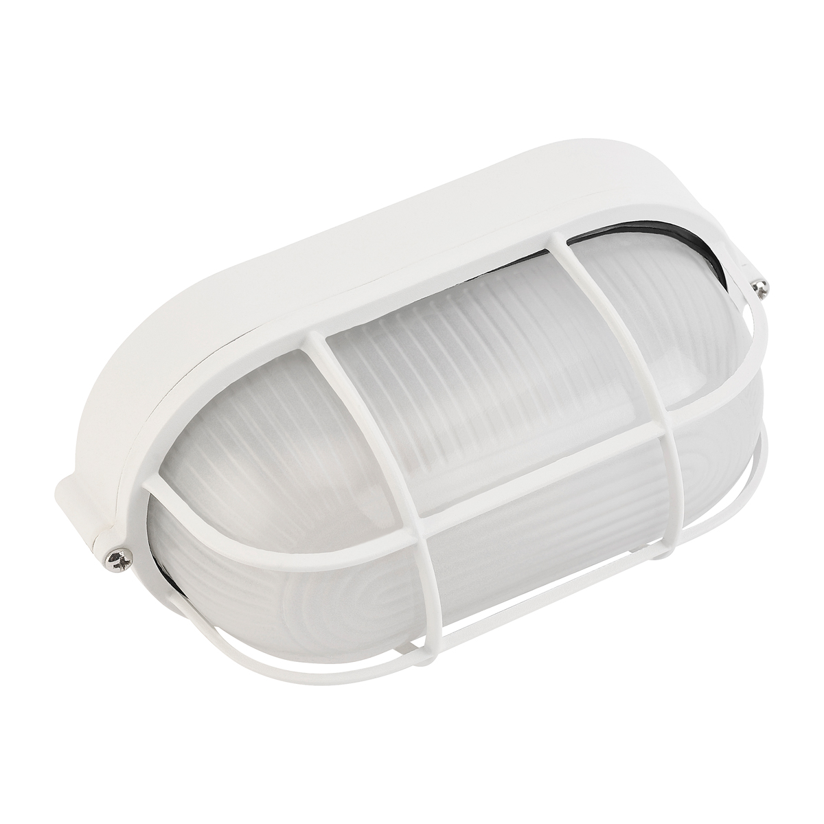 5031/B-Luminaria de techo tipo nautica color blanca para interior y exterior.