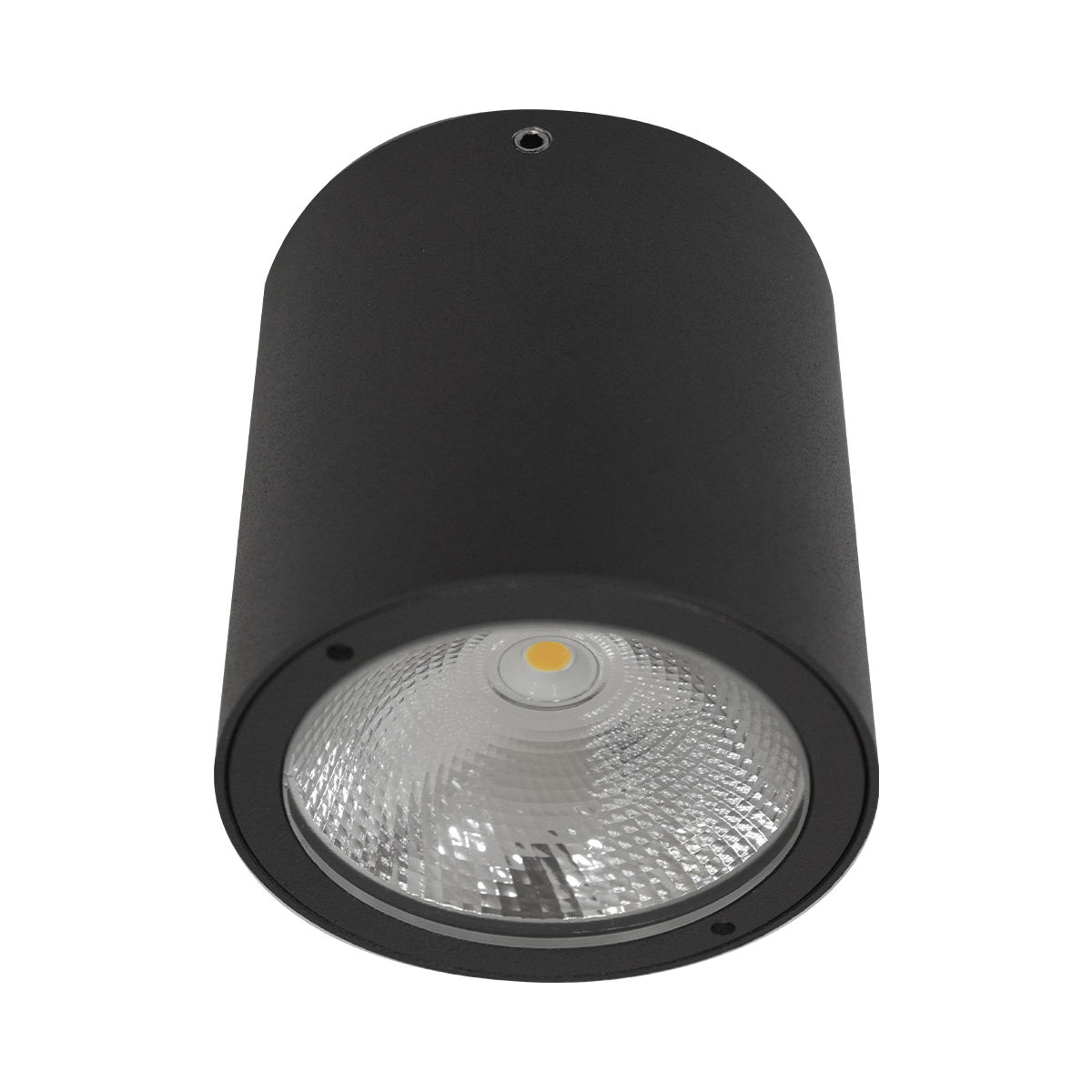 7920-LED-Luminaria LED para sobreponer en techos color negro.