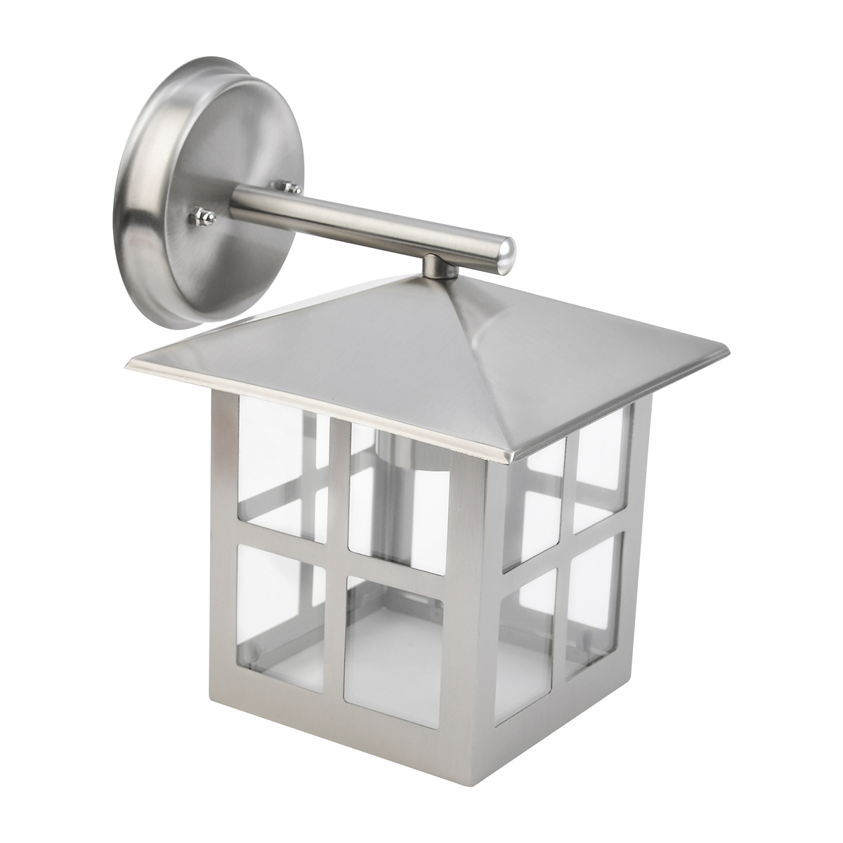 8146-Luminaria rectangular de acero inoxidable para exteriores.