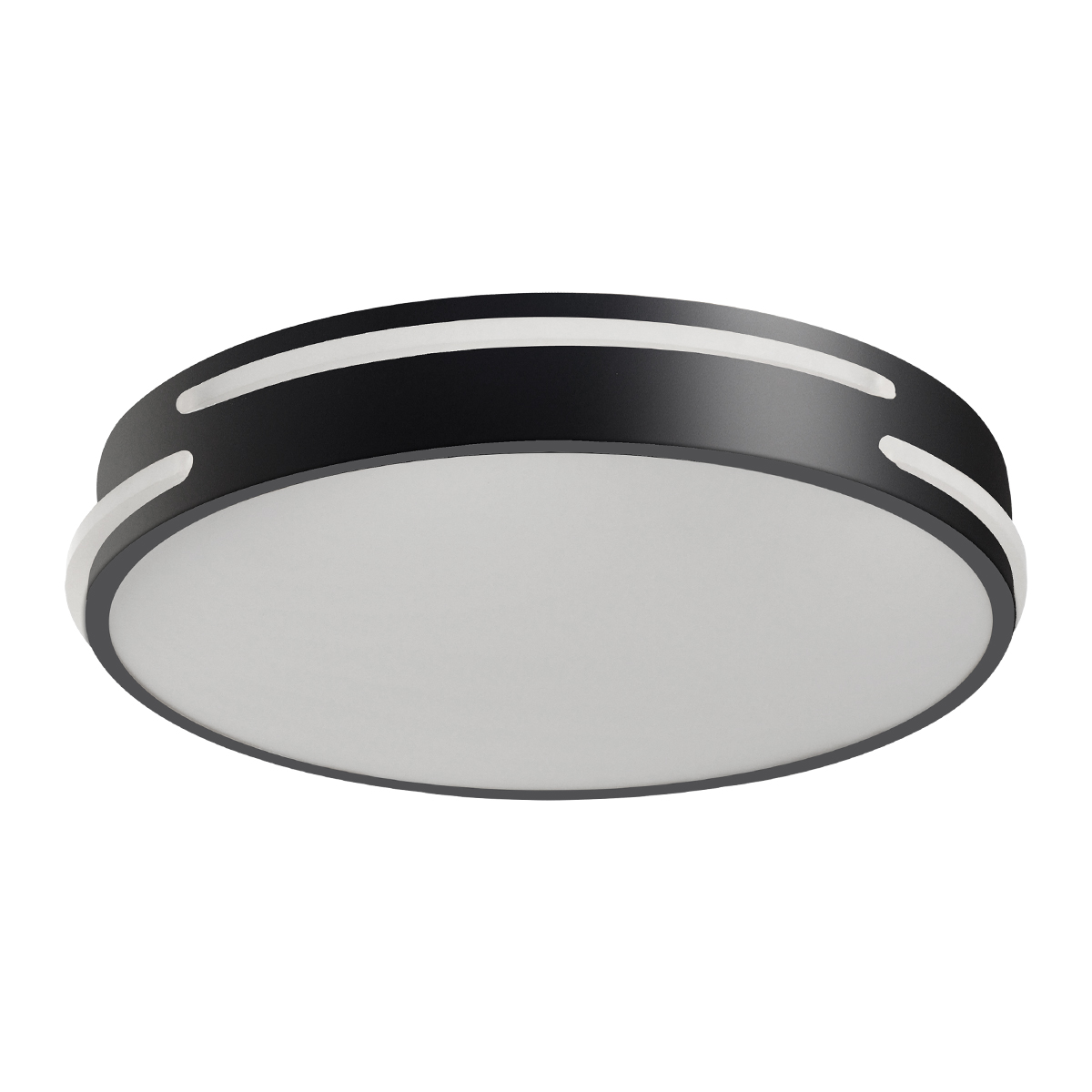 DLP096LED-F/NE-Plafón negro para sobreponer en techo.