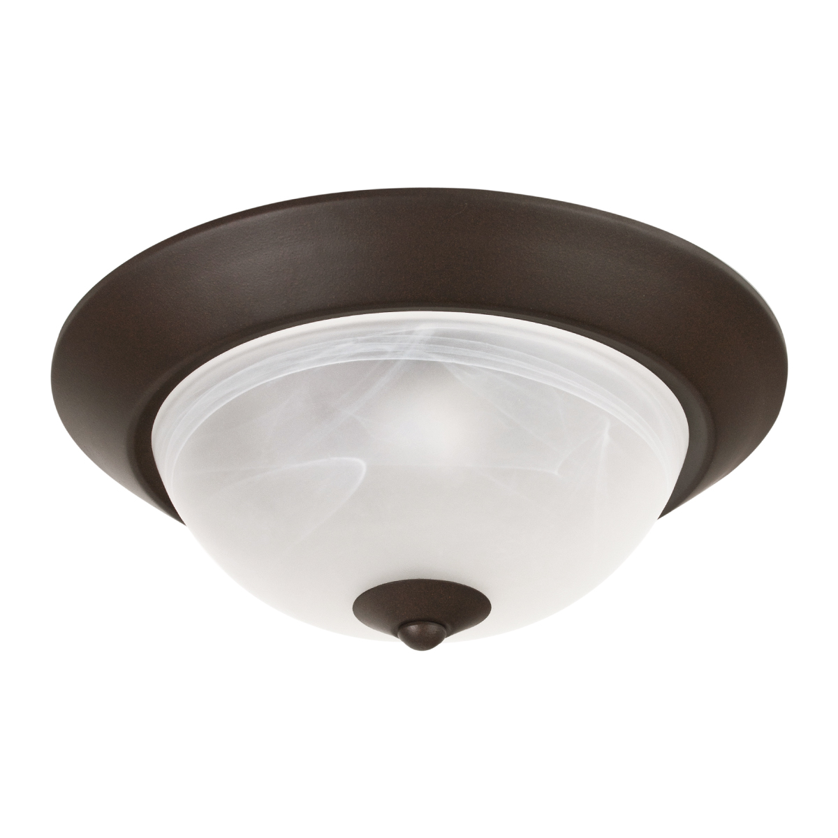 P811/CH-Plafón de techo en color chocolate y pantalla de cristal perfecto para cualquier espacio.